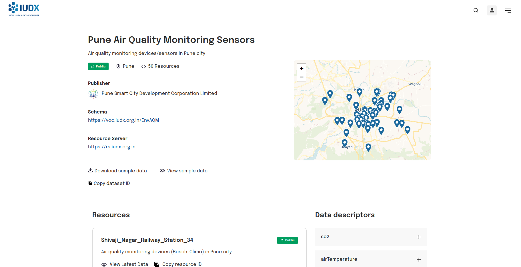 Catalogue Resource Page