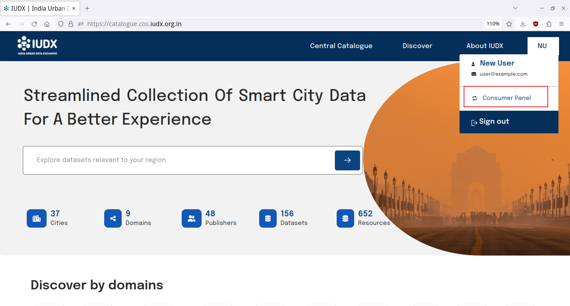Entering into the consumer panel